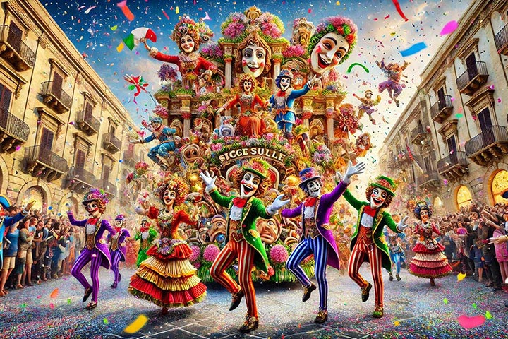 Il Carnevale in Sicilia: Tradizioni, Colori e Folklore